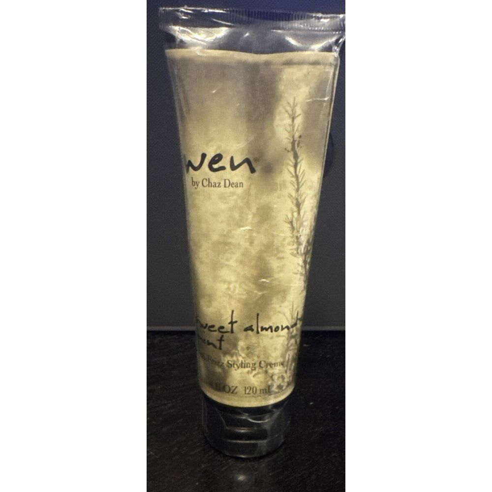 Wen‎ Sweet Almond Mint Anti-Frizz Hair Styling Creme 4oz 120mL Chaz Dean SEALED